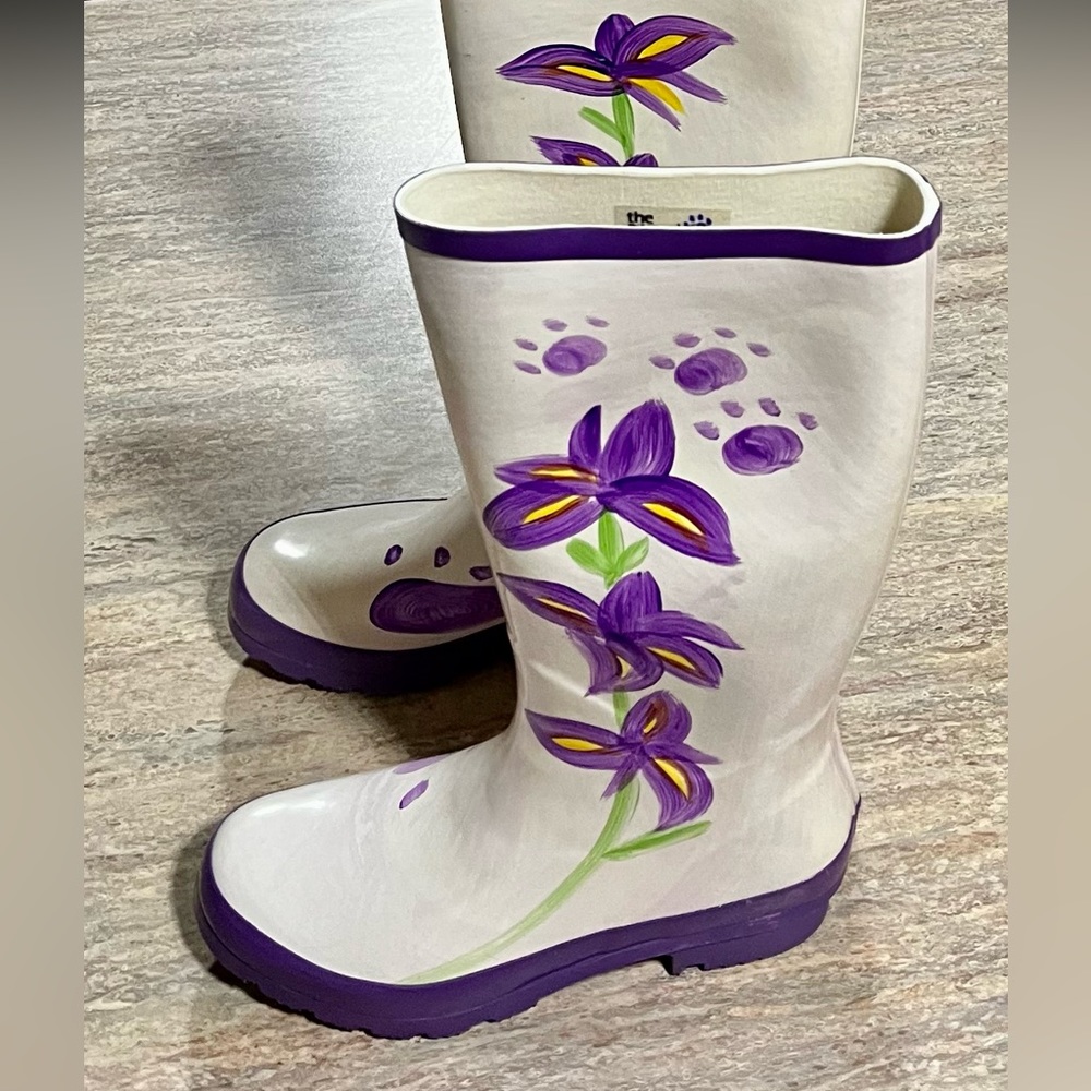 The Animal Rescue Site tall rubber boots